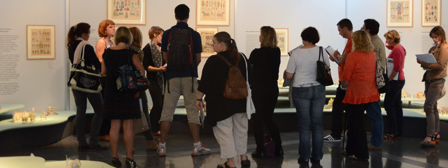 visite guidée adulte exposition 14-18 l'enfant découpait des images musée de l'image épinal